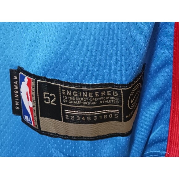 Shai Gilgeous-Alexander-(MVP!)-(Nike)-(Thunder)-(Blue)-(Jersey)-(Used)-(XL)-$90 - Picture 11 of 12